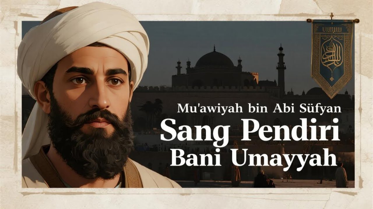 Kisah Muawiyah bin Abi Sufyan, Penulis Wahyu Al Qur'an & Pendiri Bani Umayyah 🔥 | Kisah Sahabat Nabi