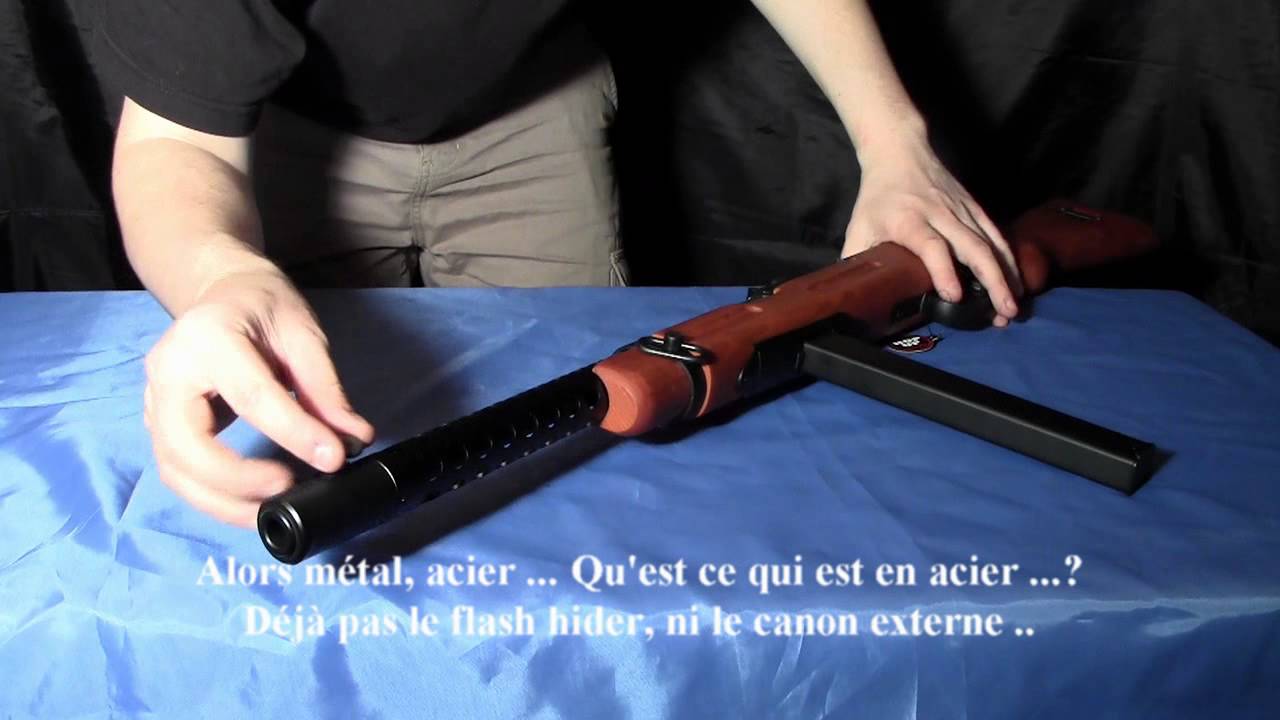 Snow Wolf SW08 Beretta MLE 1938 AEG Airsoft WWII / FrenchFan Review /