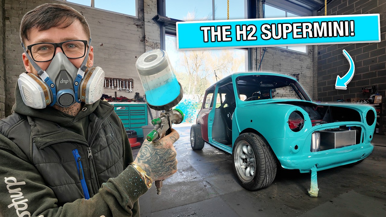 The H2 Supermini FINALLY Gets Its First Paint Job! *TRANSFORMATION*