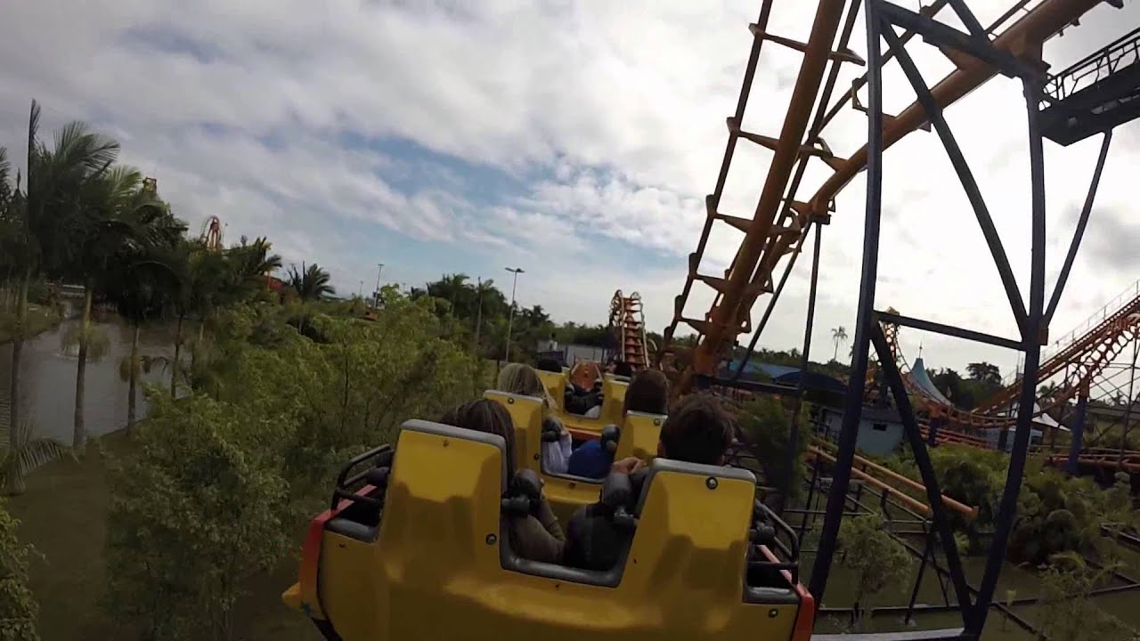V&iacute;deo Montanha Russa no Parque Beto Carrero World. #BlogdoJaime