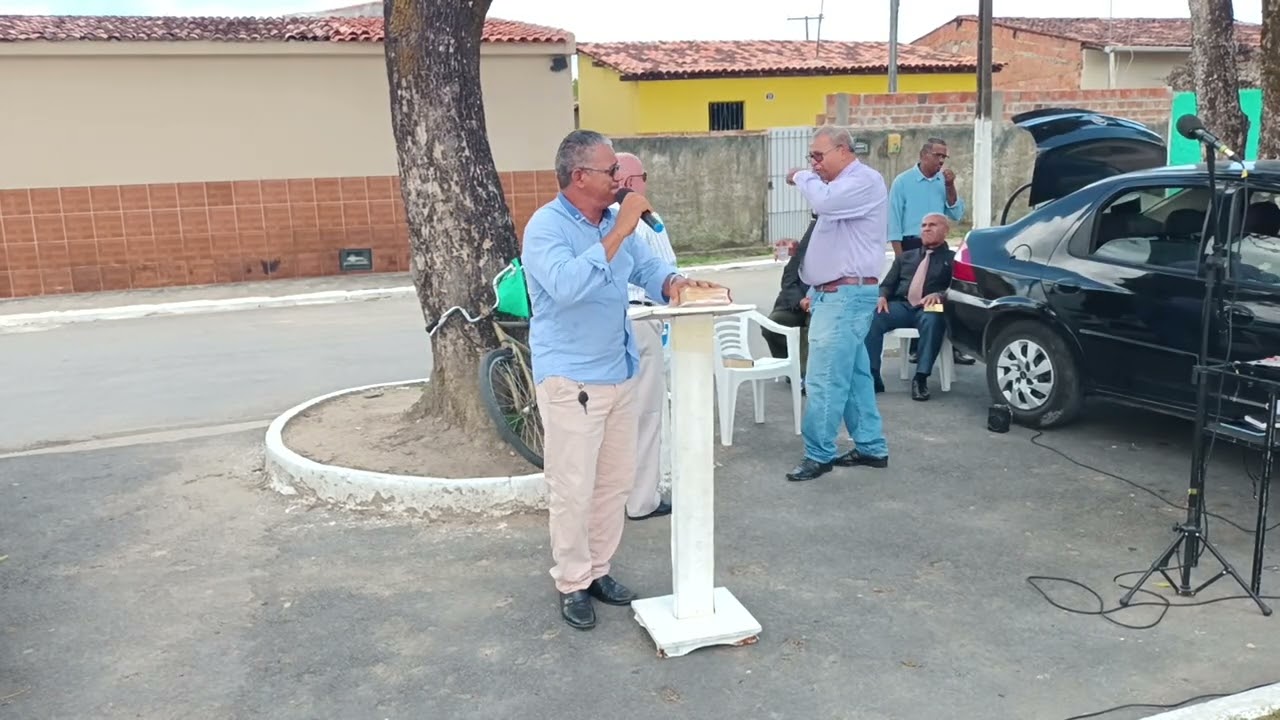 Evangelização na praça de esporte no Benedito Bentes (1) Maceió Alagoas.