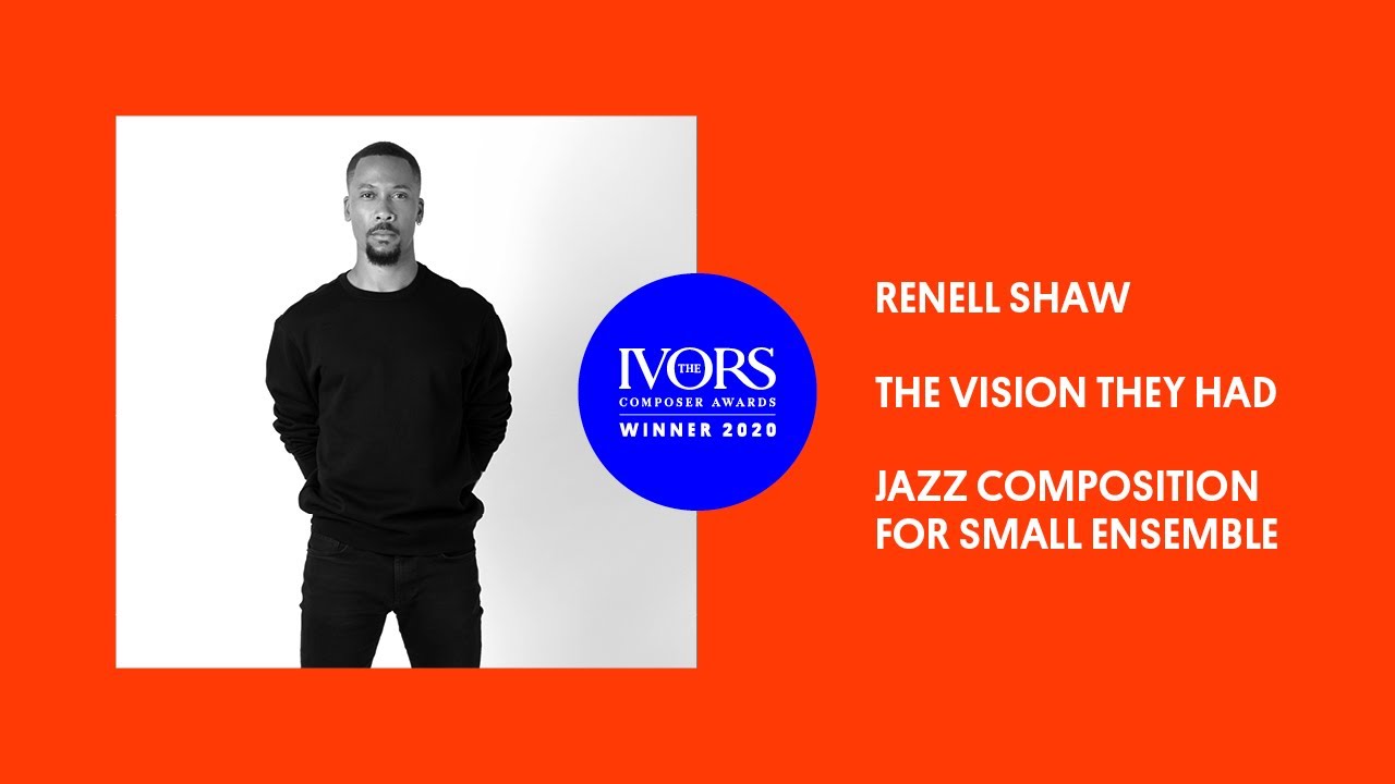 Renell Shaw accepts his Ivor Novello Award with wise words of wisdom from his mentor Orphy Robinson