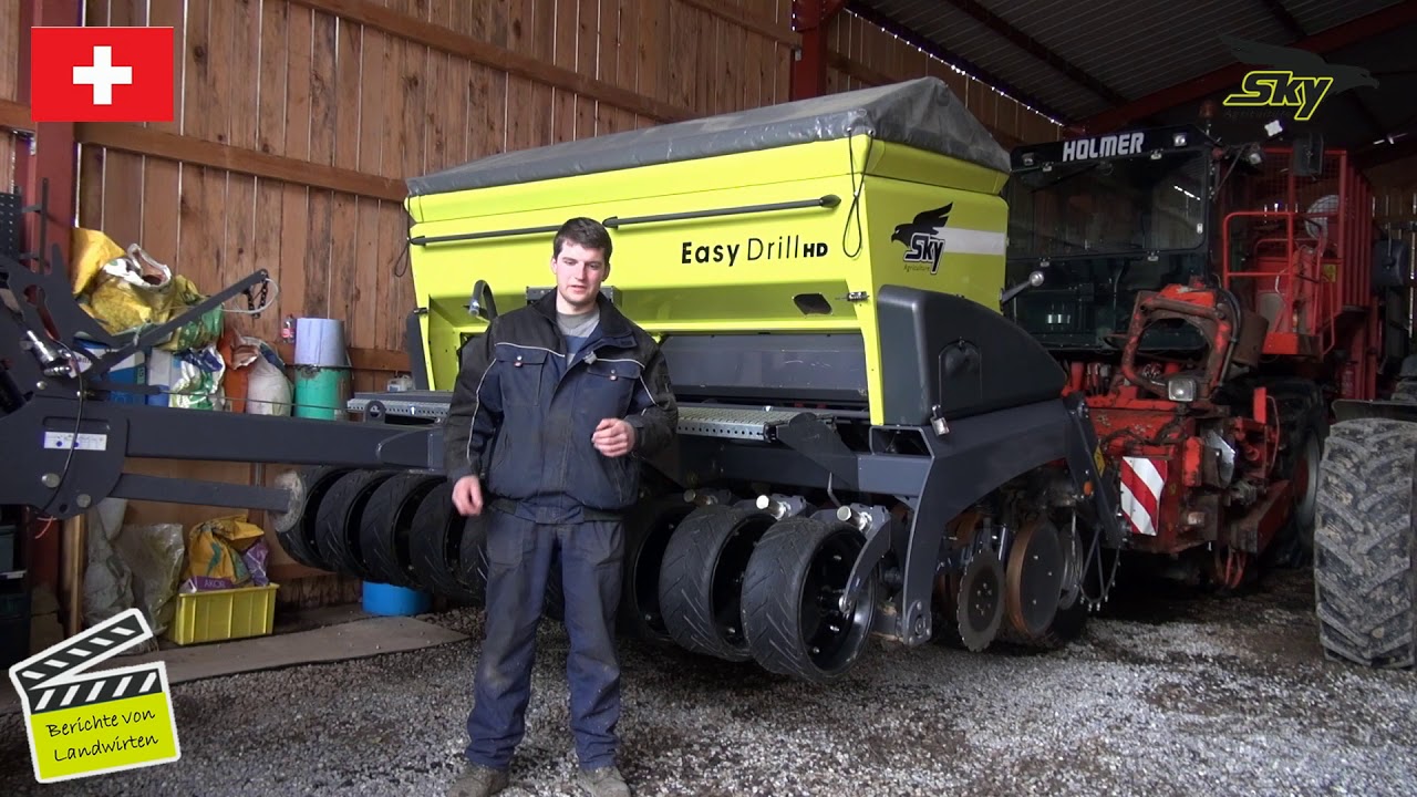 Berichte von Landwirten Easydrill - M.Fehlmann - Schweiz
