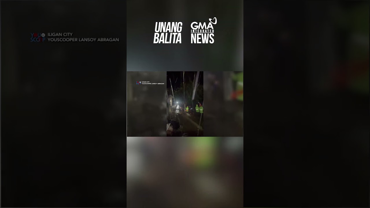 Basyang&rsquo; causes waist-deep floods in Iligan City; cars swept away #shorts | Unang Balita