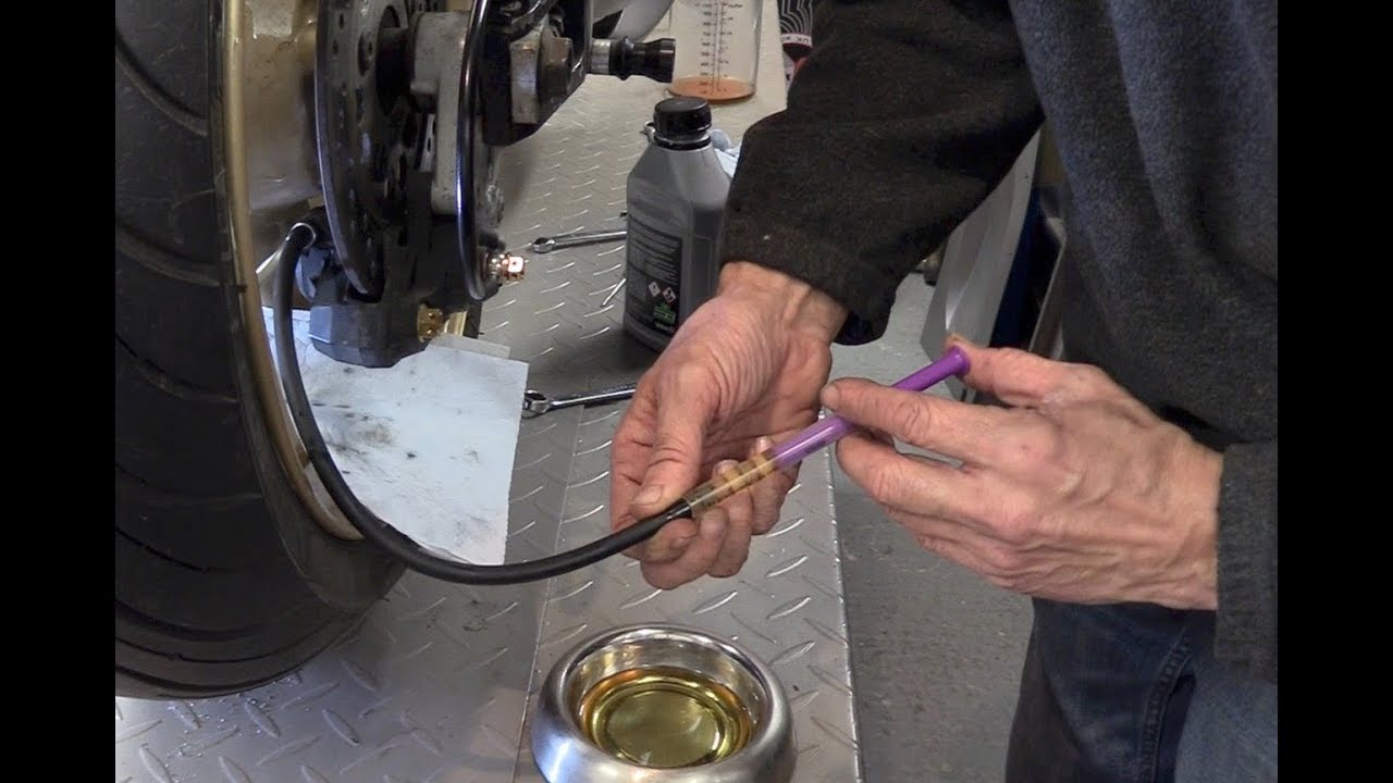 Delboy's Garage, Simple Skills, Reverse Bleed Brake lines.
