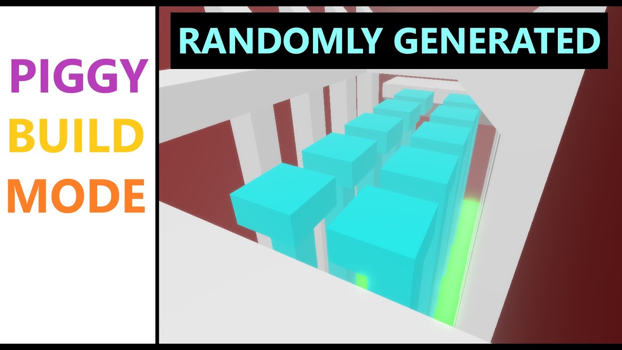 How to make glass bridge in piggy build mode (With Powerstar)