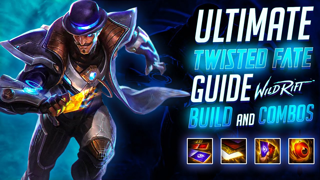Wild Rift - TWISTED FATE Guide - Build, Combos, Runes, Tips and Tricks.