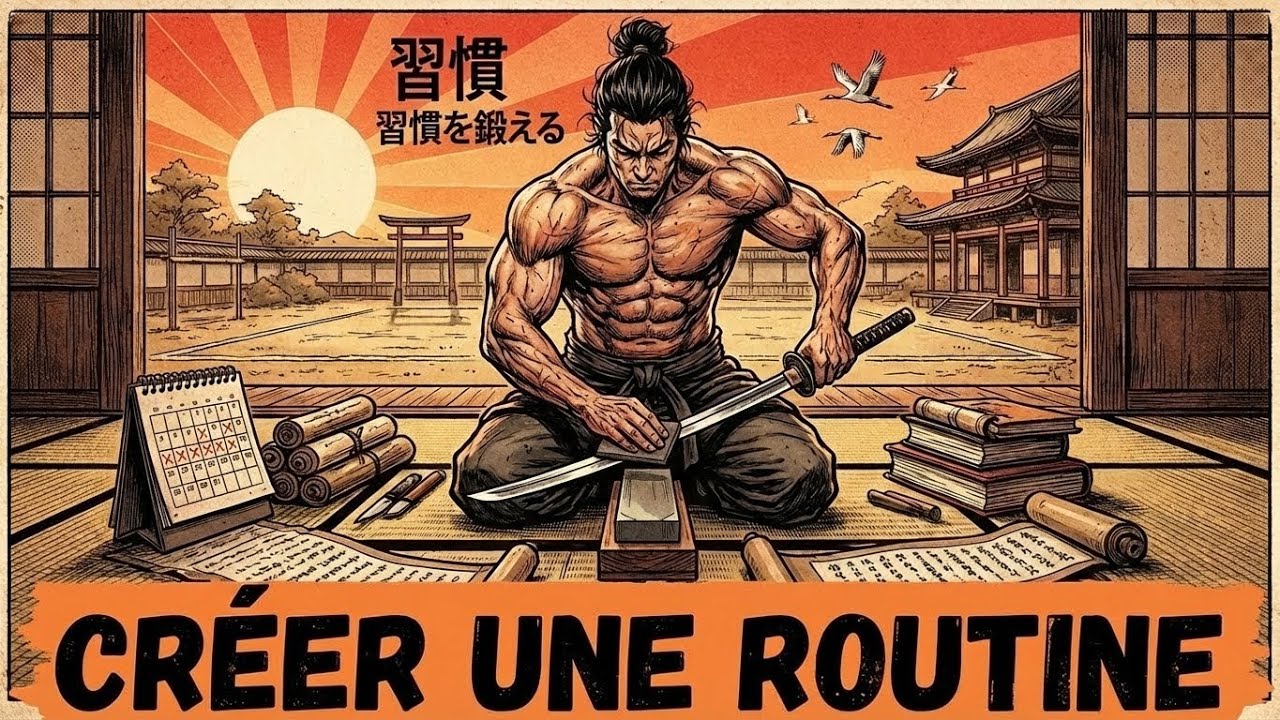 Comment créer une routine quotidienne qui fonctionne enfin (méthode Samurai)