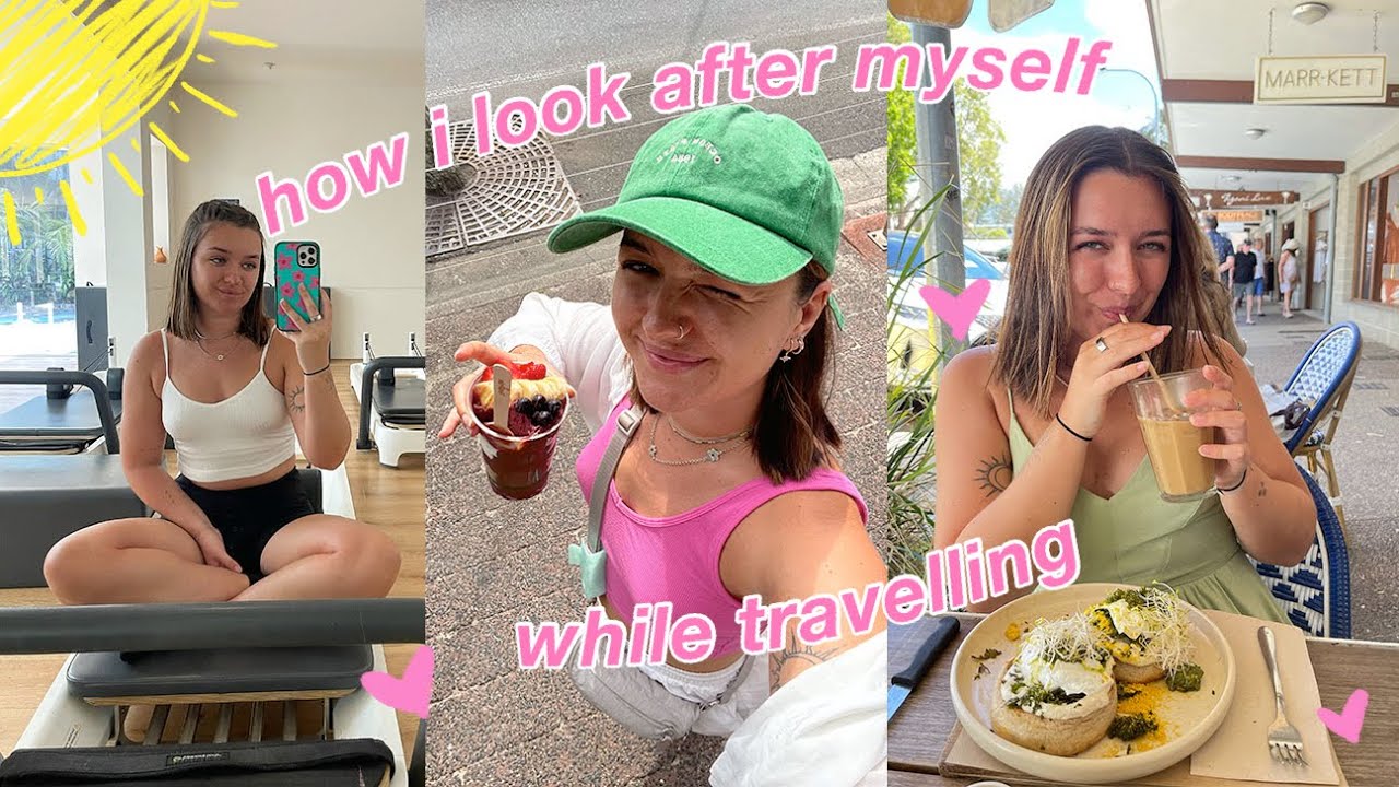 my morning routine while traveling 🌞 ✨romanticise hostels with me ✨