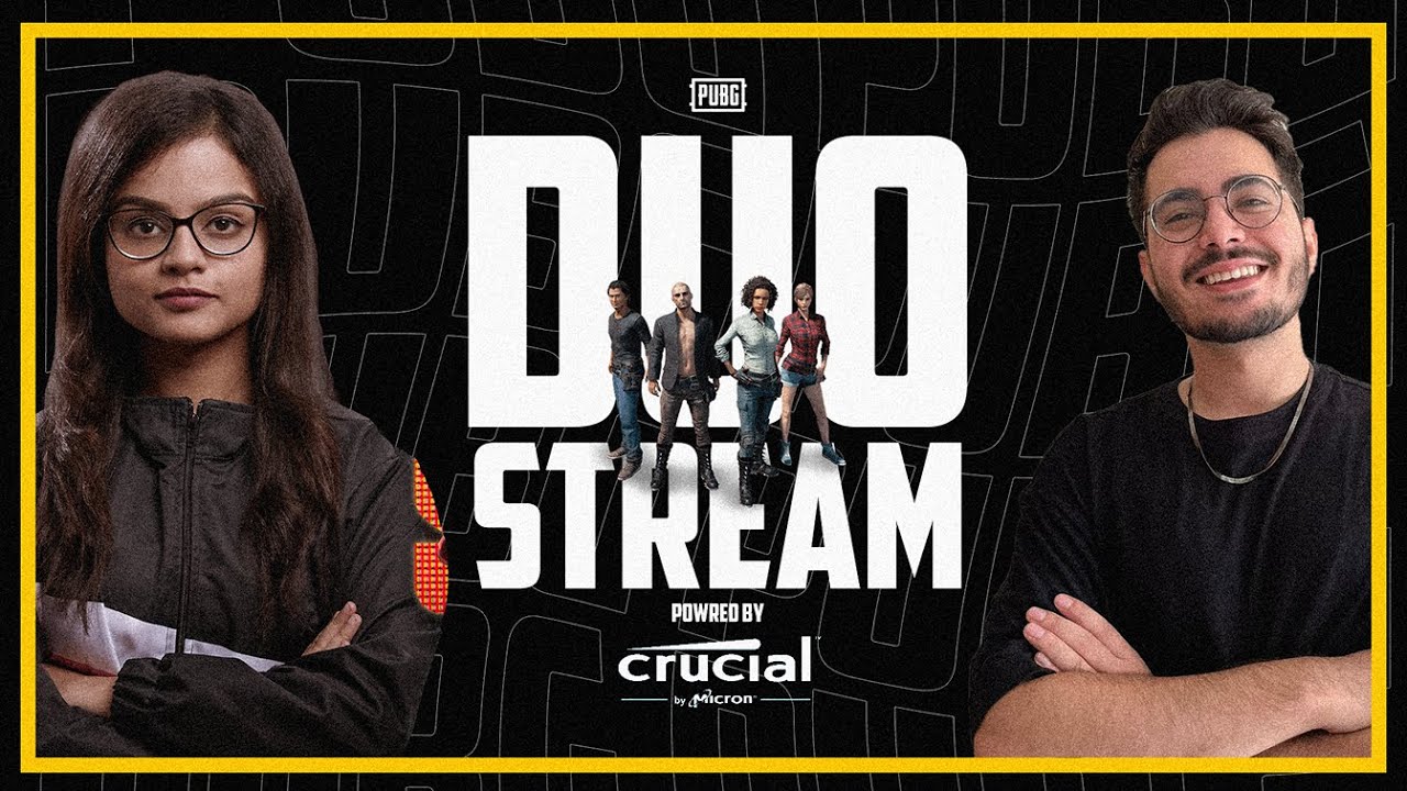Return of HydraFlick & @Meow16k  Cop Duo in PUBG PC  | Powered by Crucial
