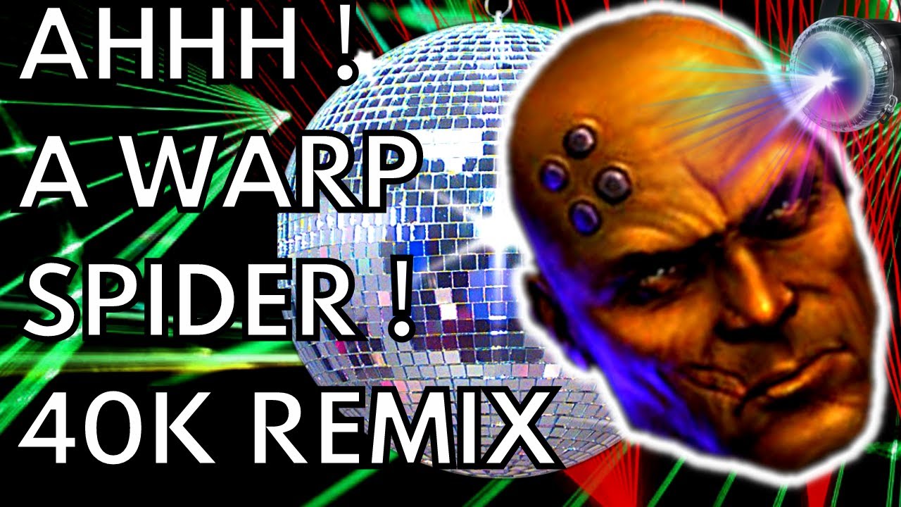LIVE WARHAMMER 40K MUSIC, AH A WARP SPIDER ! [DAWN OF WAR CAPTAIN DIOMEDES QUOTE REMIX] 2021
