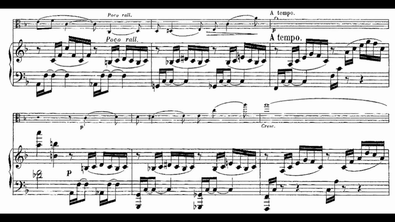 Vierne -  2 Pieces for Viola & Piano.