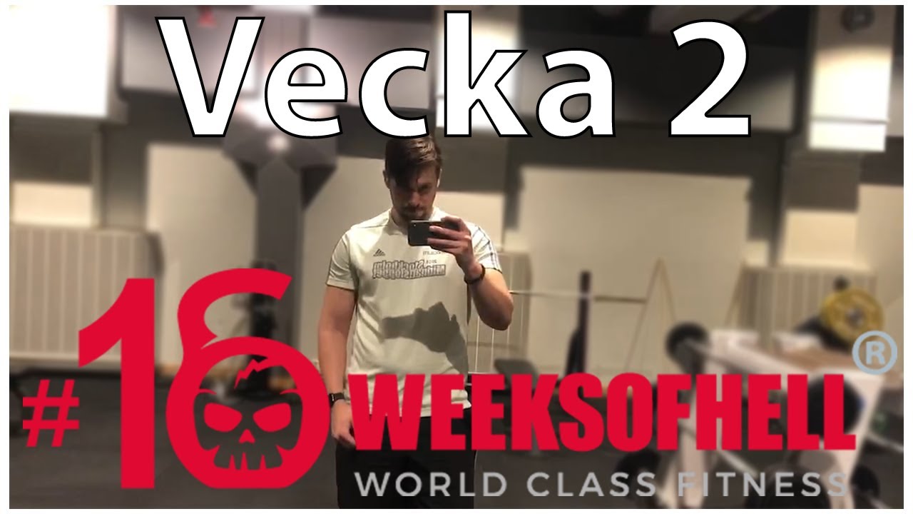 JAG VILLE INTE GÅ TILL GYMMET | 16WeeksofHell Vecka 2