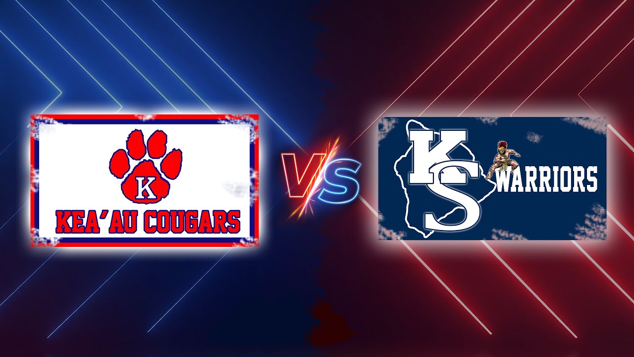 Kamehameha Warriors vs Keaau Cougars | 4k | 9-5-2025