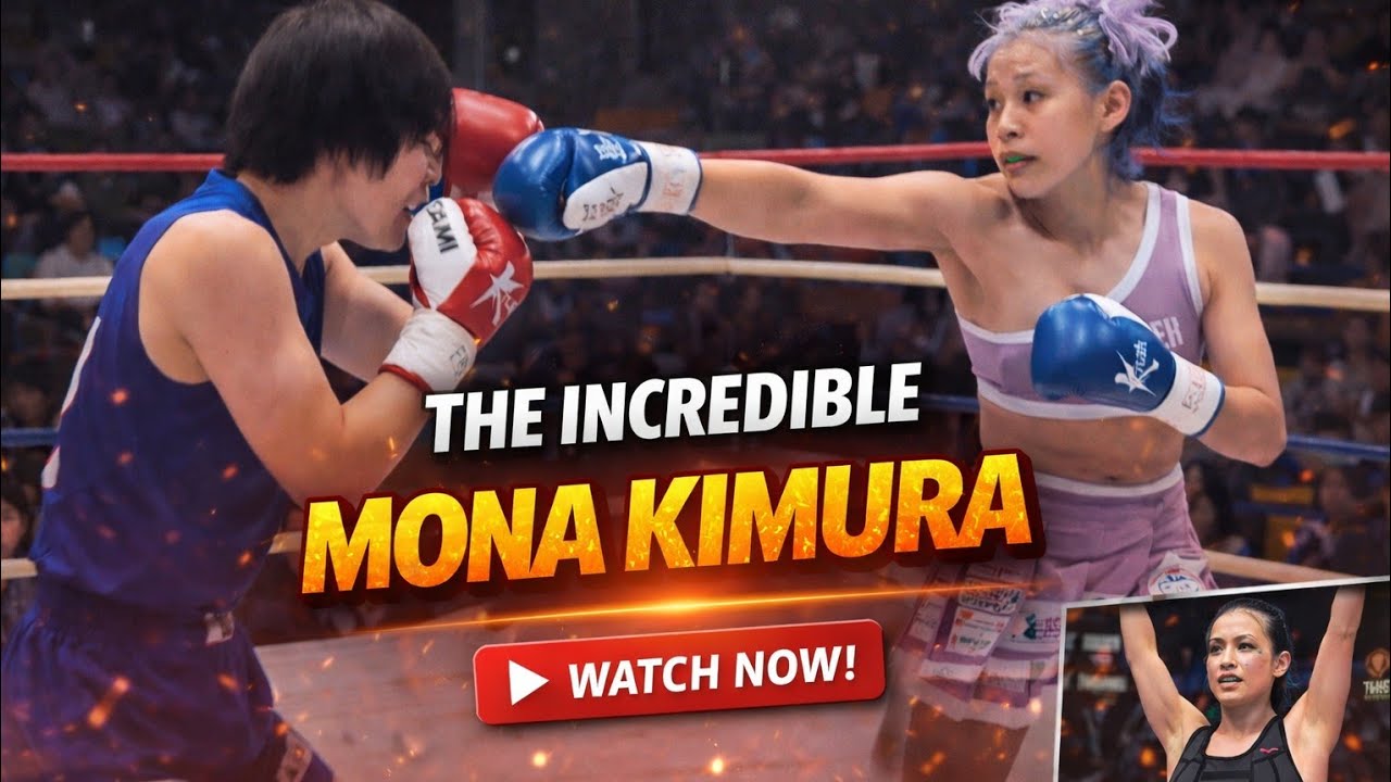 Real Life Chun-Li Mona Kimura Full Fight | Krush 177 | Kimura vs Ozawa