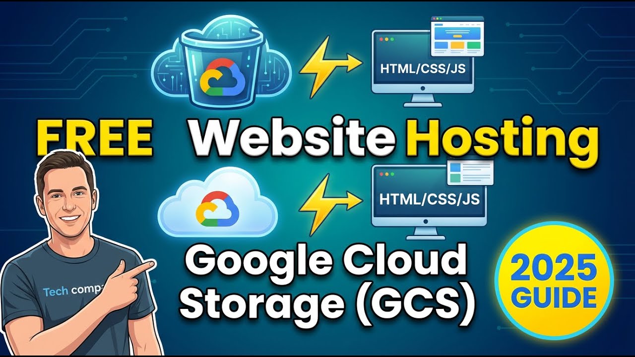 Host Your Static Website for FREE on Google Cloud Storage (GCS) | Complete 2026 Guide