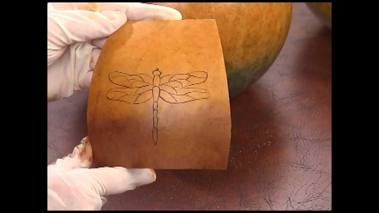 How to Get a Design onto Your Gourd