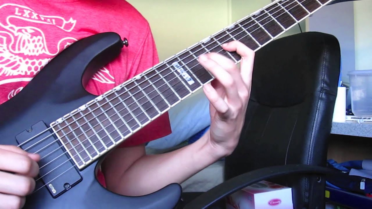 The Faceless - Autotheist Movement II: Emancipate (Guitar Solo Cover)