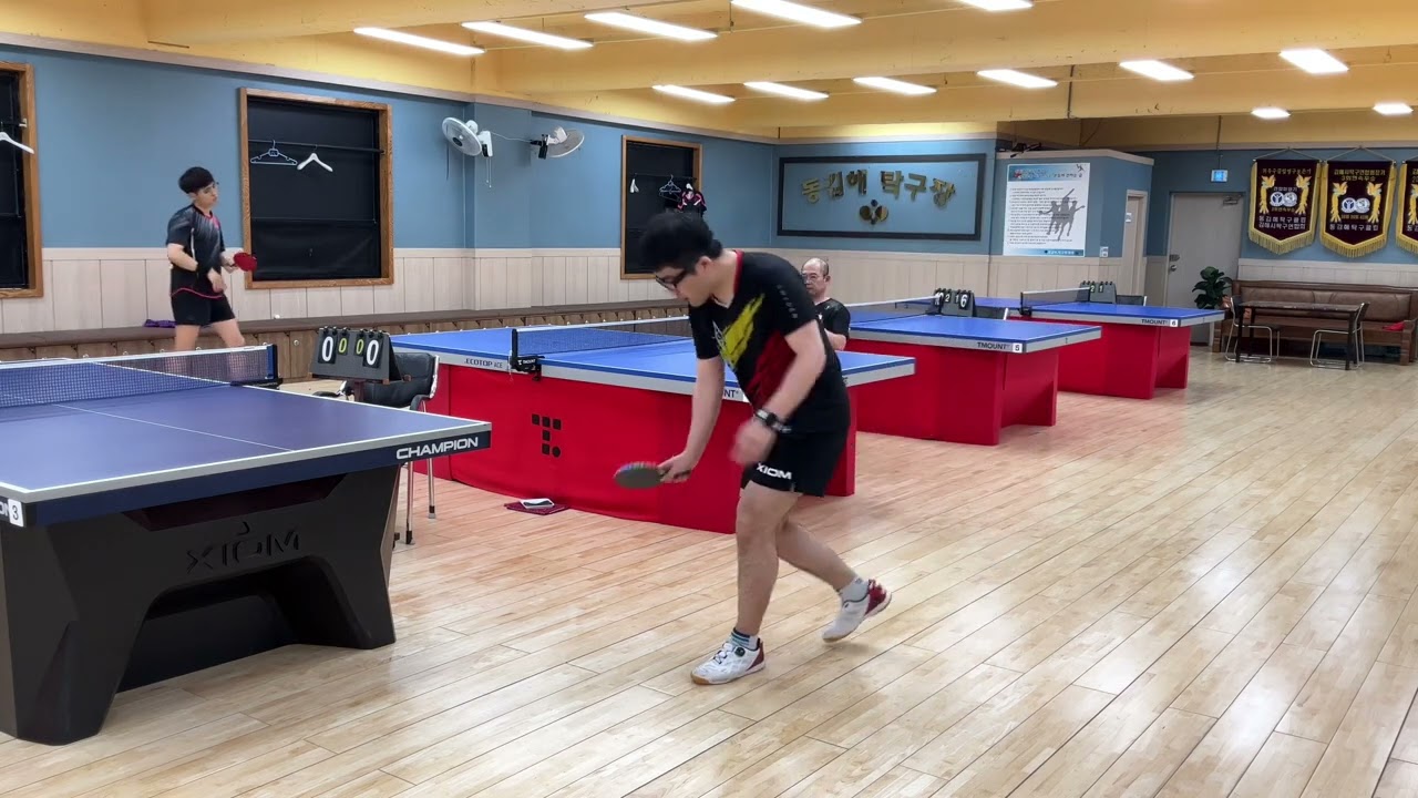 2023.6.21. 동김해탁구장 수요리그 권정결4 VS 김명인7