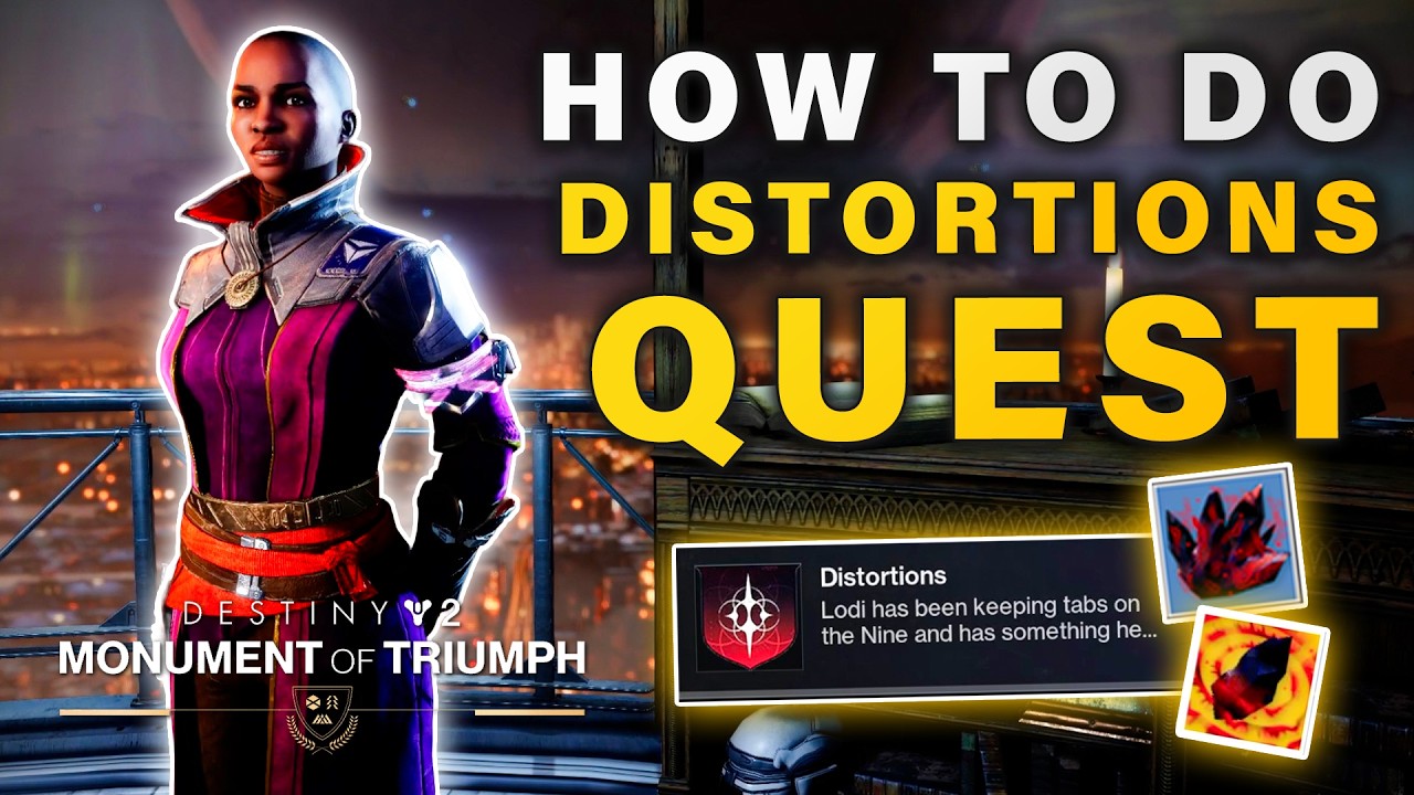 How to Do Distortions Quest | Full Quest Guide  ► Destiny 2 Monument Of Triumph