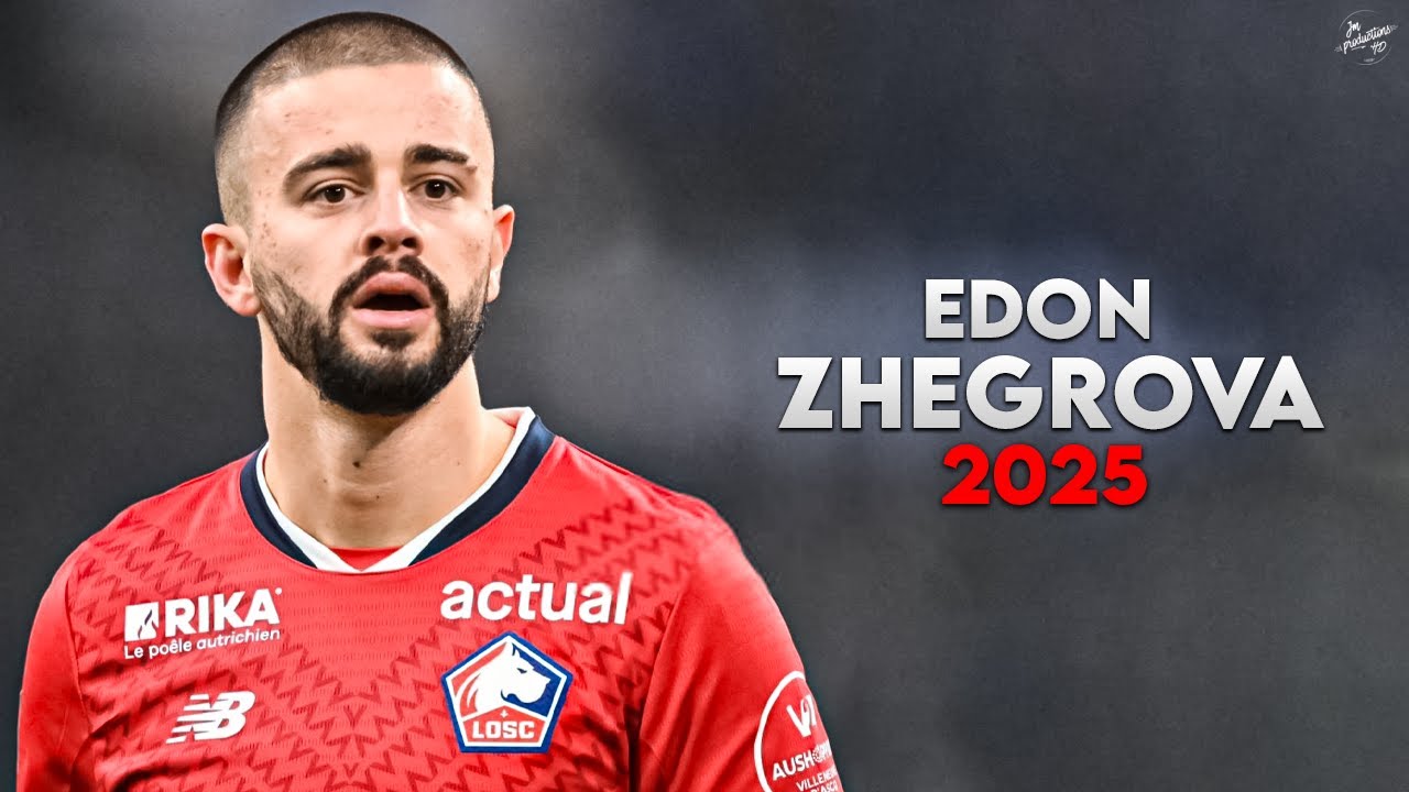 Edon Zhegrova 2025 - Magic Skills, Assists & Goals - Lille | HD