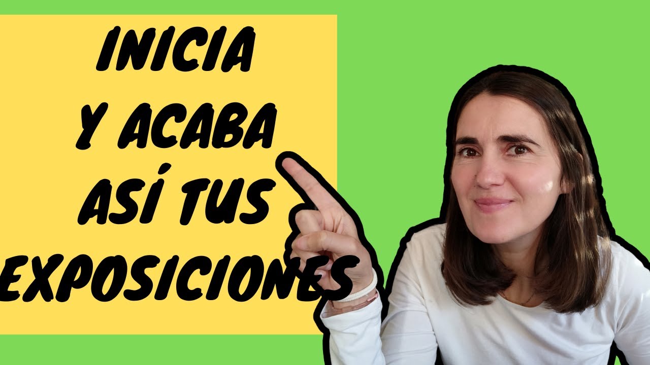 Cómo exponer en clase [empieza y acaba así✍️]