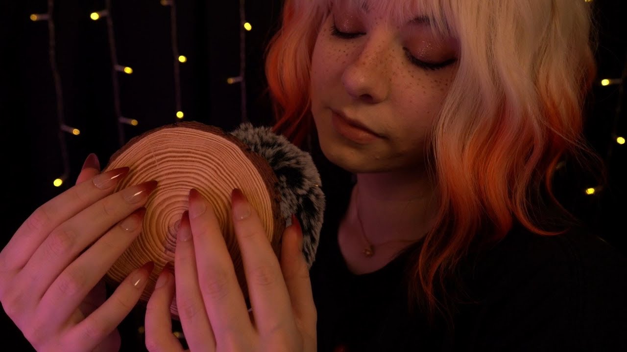 ASMR | soft Blowing & gentle Wood Tapping around your Head - no talking after intro