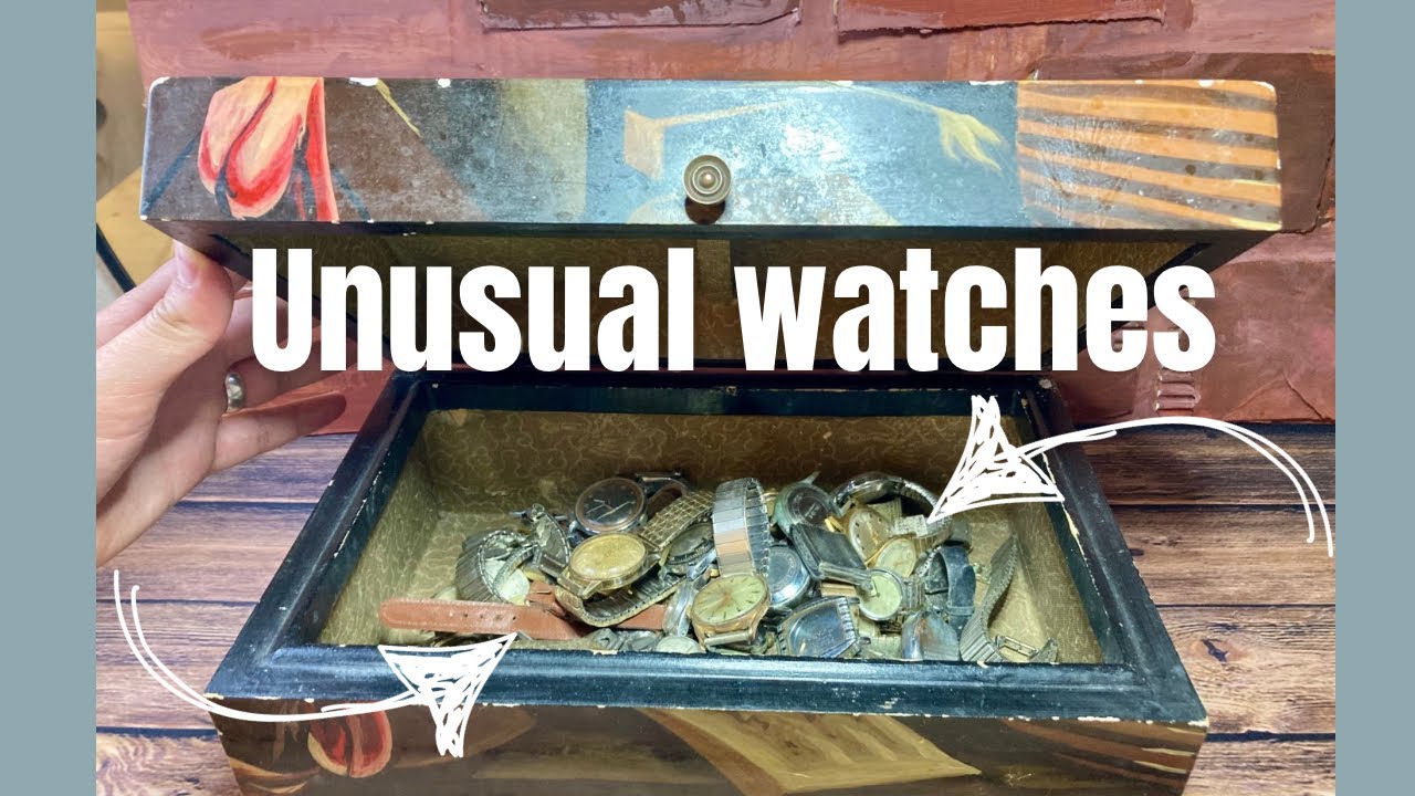 I paid $75 for an old box of vintage watches at an estate sale! Anything valuable?