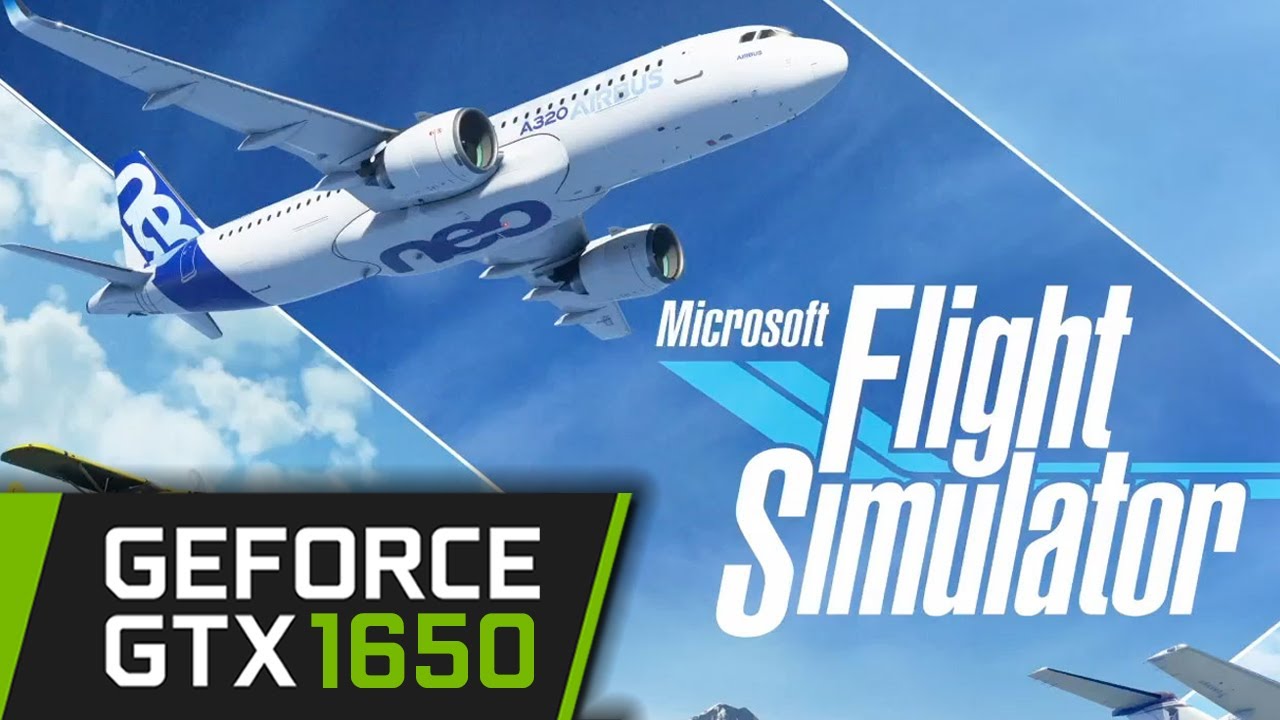 GTX 1650 4GB | Flight Simulator 2020 | 1080p 900p 720p | Full Game