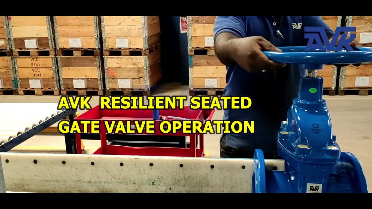 HOW TO OPERATE AVK GATE VALVE  OPEN & CLOSE (4K) | OPERATIONAL VIDEO