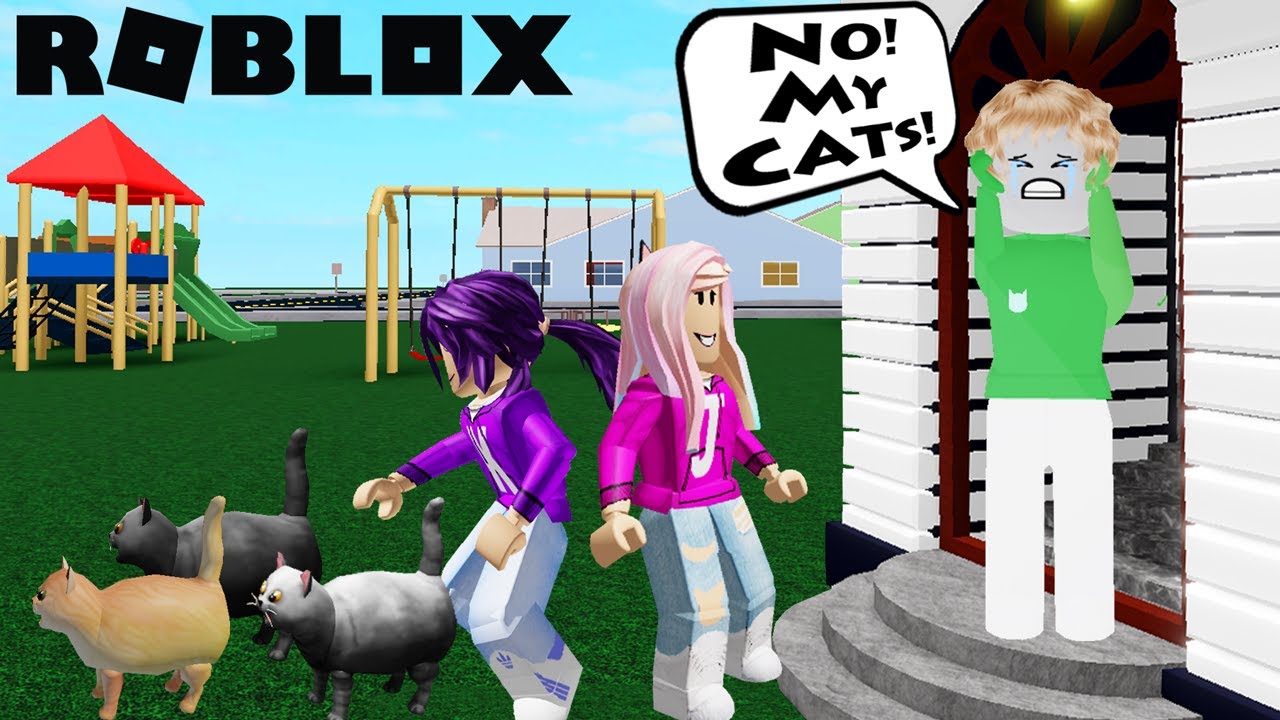 We helped Cat Lady find her lost kittens! 🐈 | Roblox