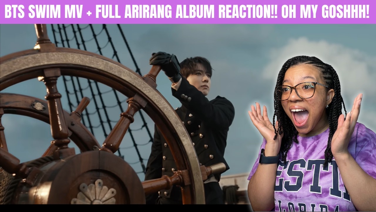 BTS SWIM MV + ARIRANG FULL ALBUM REACTION! I LOVE THIS ALBUM!!