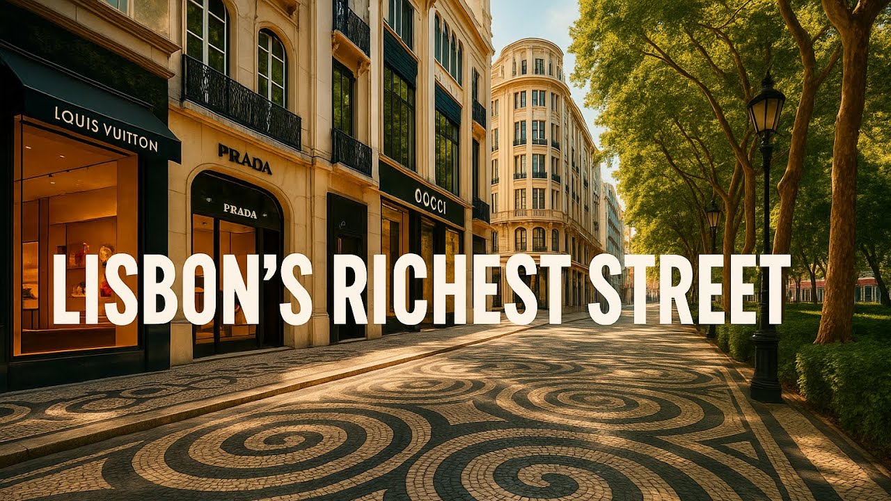 Lisbon&rsquo;s Most Expensive Street | Avenida da Liberdade 4K Walk