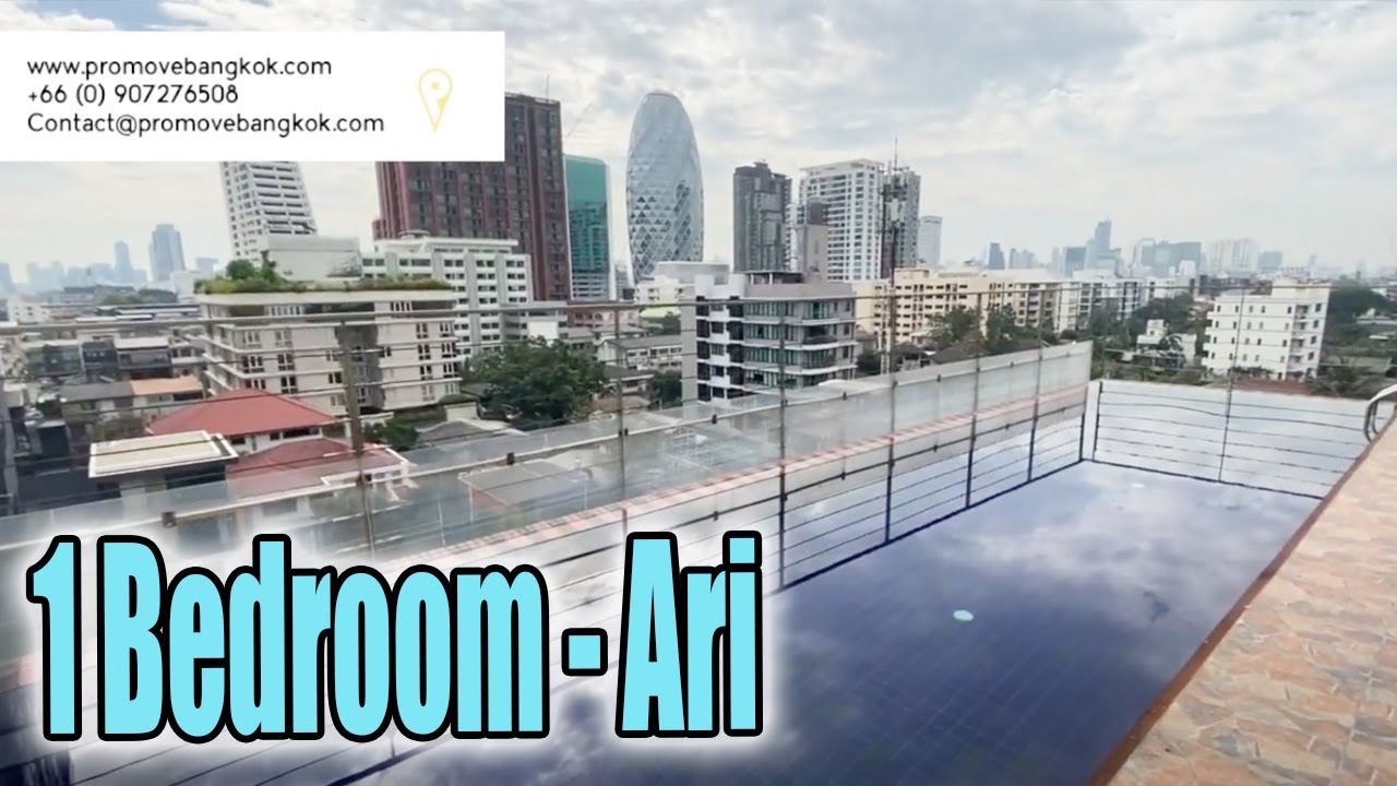 Well priced one bed condo for rent in Ari with roof terrace!