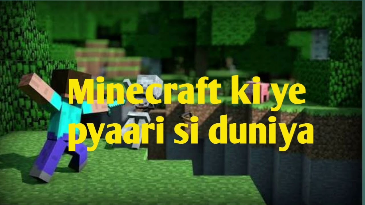 Minecraft ki ye pyaari si duniya#song #MinecraftIndia #GamingIndia #SurvivalSeries