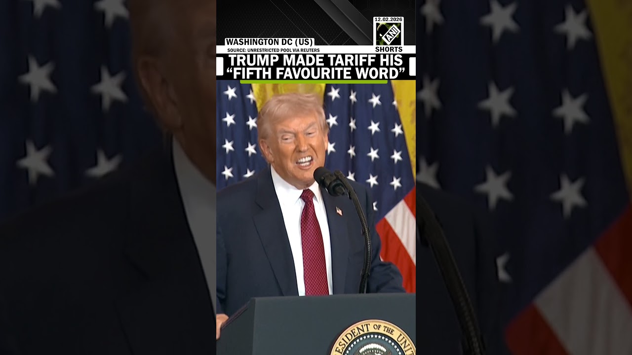 U.S. President Donald Trump says he made tariff his &ldquo;fifth favorite word&rdquo;