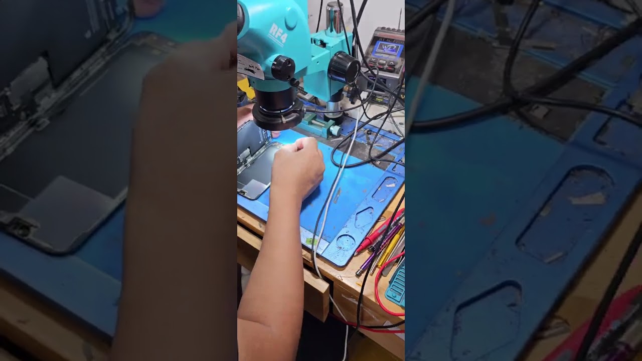 Hướng dẫn chi tiết  chích áp màn hình 13 prm xanh  chạm chân số 08 !