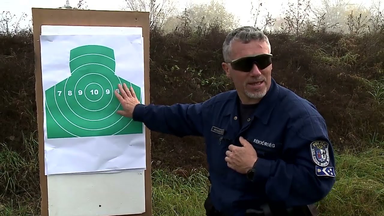 Rendészetis diákok versenyeztek a Csetényi parkban (Halas Tv - Híradó)