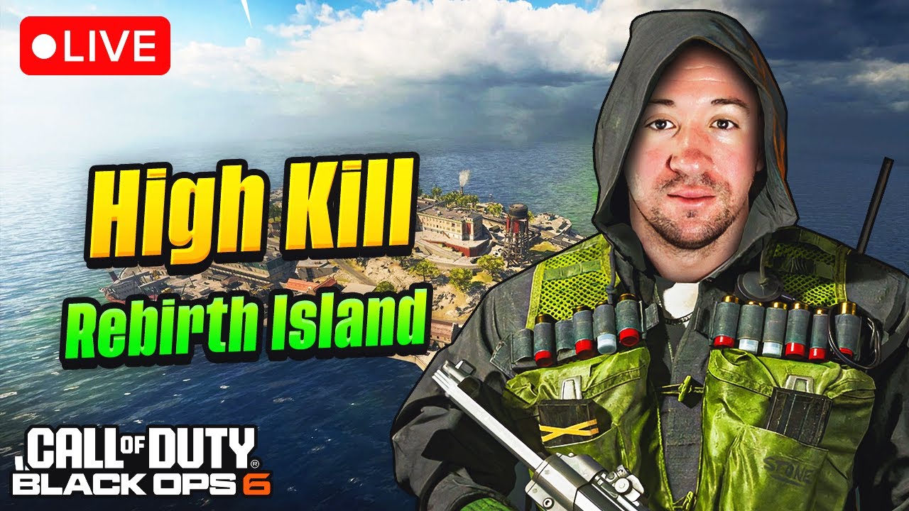 🔴LIVE - High Kill Rebirth Island Warzone with META Loadouts!