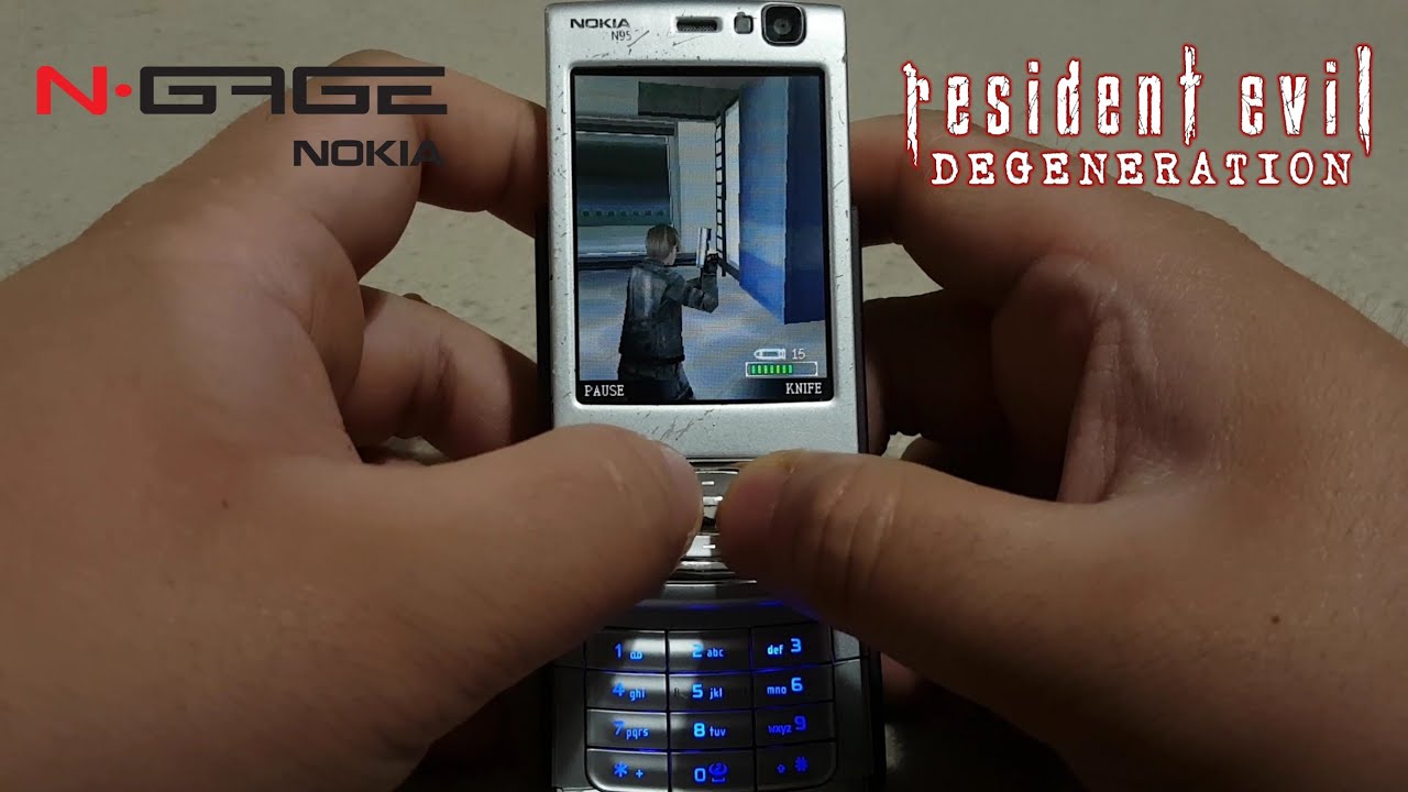 Resident Evil Degeneration on Nokia N95 || N-Gage 2.0