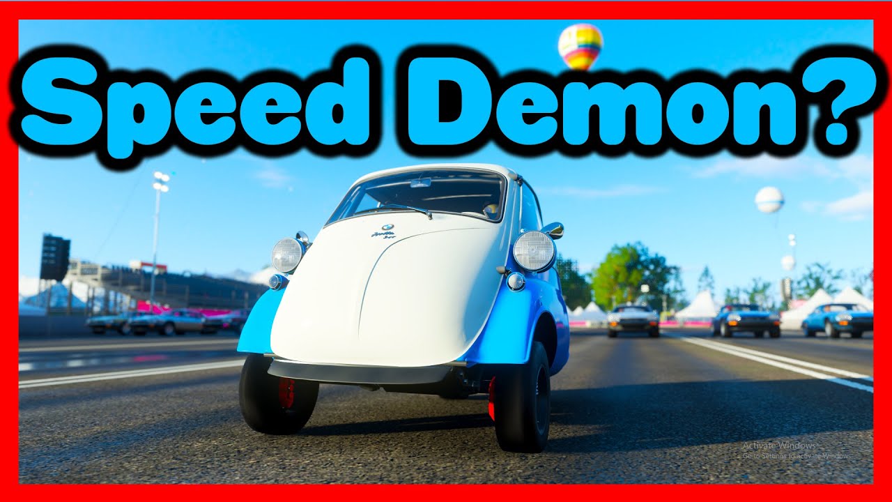 Is the BMW ISETTA QUICK?!?! Drag Build and Tune for BMW Isetta (Forza Horizon 4)