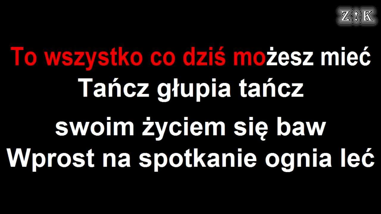 ♫♪♫♪ Lady Pank - Tańcz głupia tańcz - Zajebiste karaoke