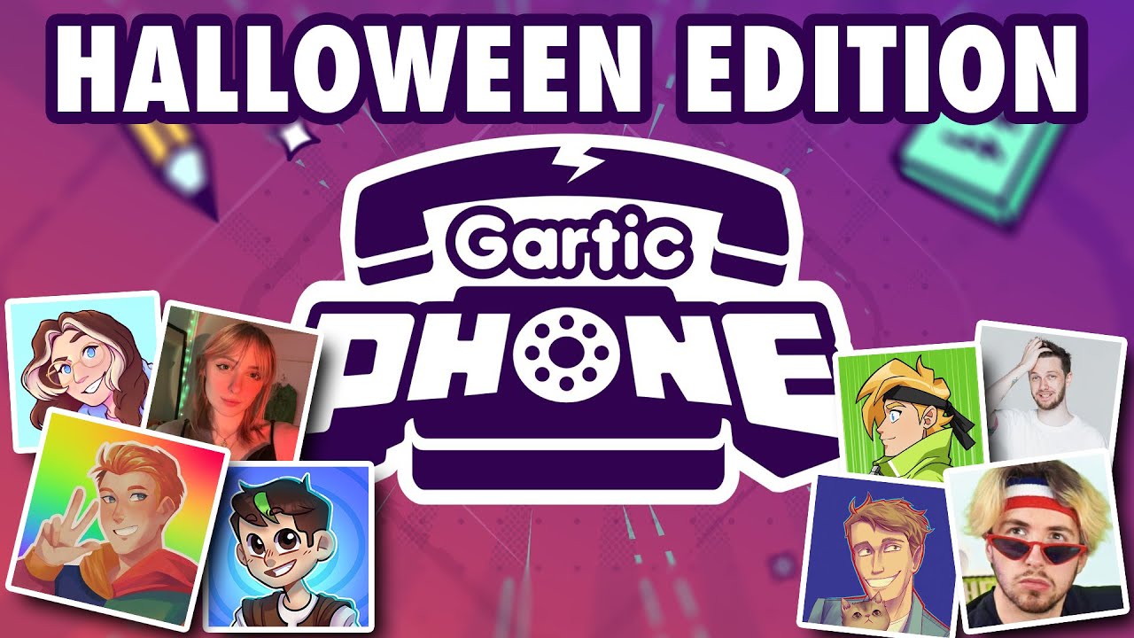 GARTIC PHONE (HALLOWEEN EDITION) w/ Smallishbeans, Solidarity, Seapeekay & More!