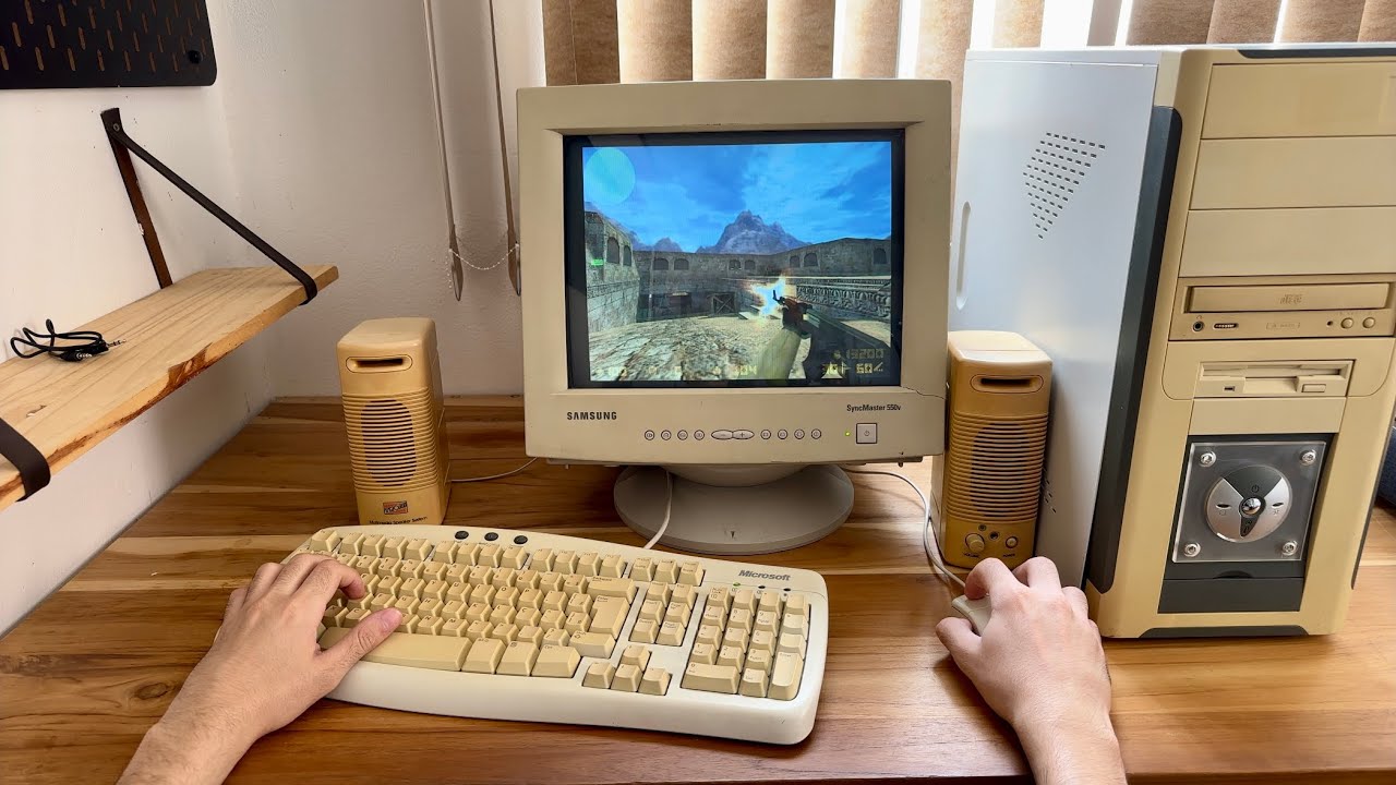 Montei um Setup Antigo Para Jogar CS 1.6 em 2025