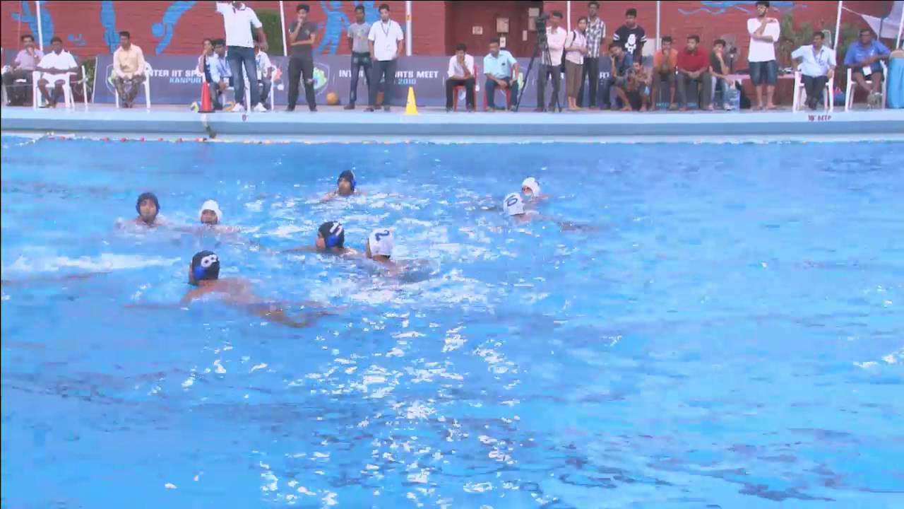 Inter IIT Aquatics Meet 2016 Water Polo final Kanpur vs Kharagpur