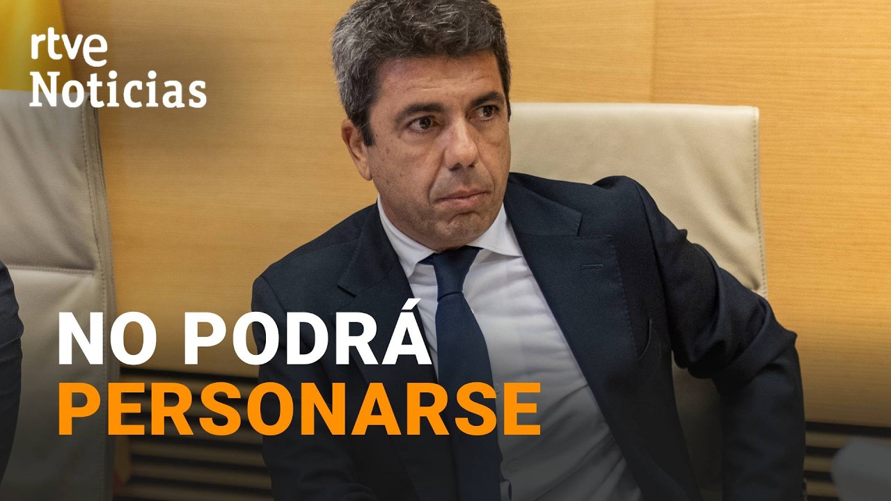 DANA INVESTIGACI&Oacute;N | La JUEZA DENIEGA a MAZ&Oacute;N personarse en la CAUSA | RTVE Noticias