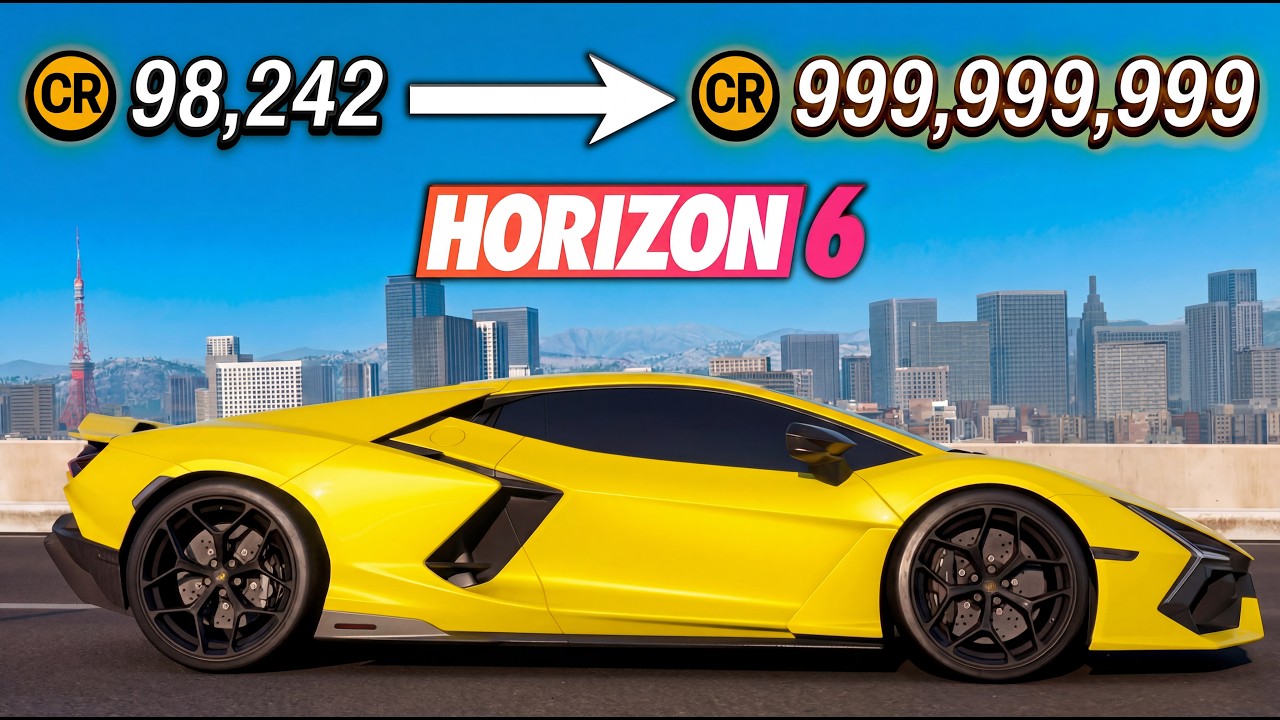 ЛУЧШИЙ НОВЫЙ СПОСОБ ЗАРАБОТАТЬ ДЕНЬГИ в FORZA HORIZON 6!