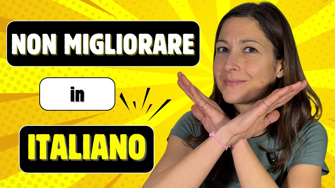NON MIGLIORARE IN ITALIANO: perché “migliorare in italiano” non è un buon proposito per il 2026