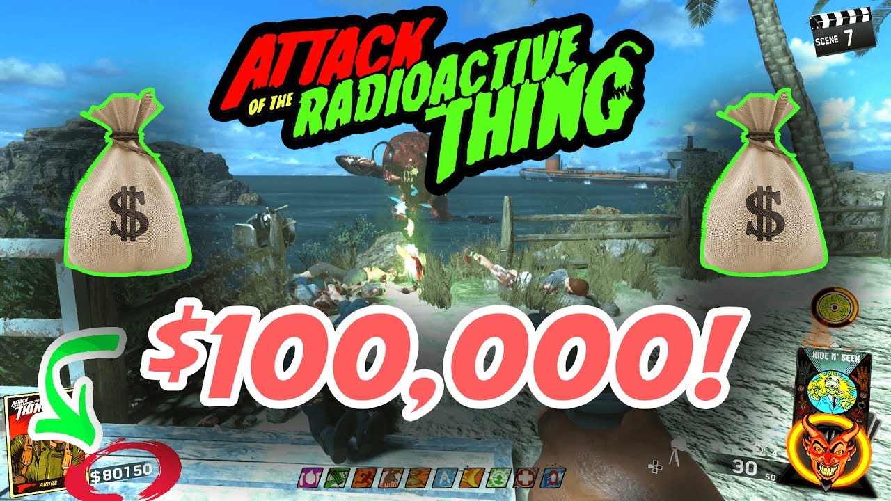 UNLIMITED MONEY GLITCH! $100K BY ROUND 6! - ‘ATTACK OF THE RADIOACTIVE THING' | COD INFINITE WARFARE