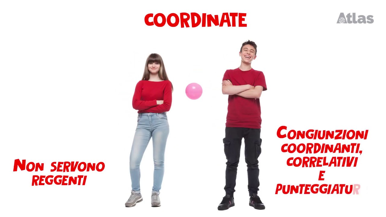 Coordinati al contesto: coordinazione e subordinazione